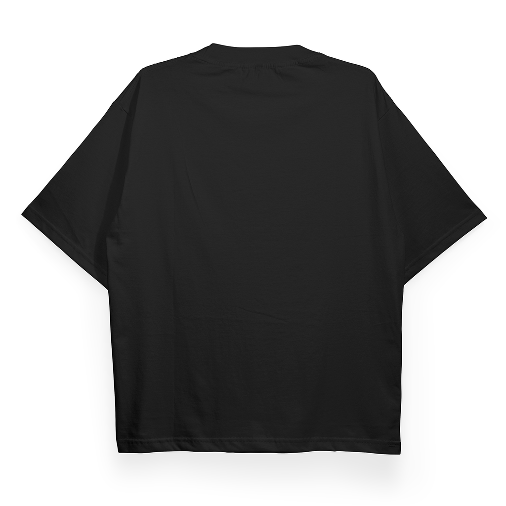 Unisex Heavyweight Oversized Tee - Black